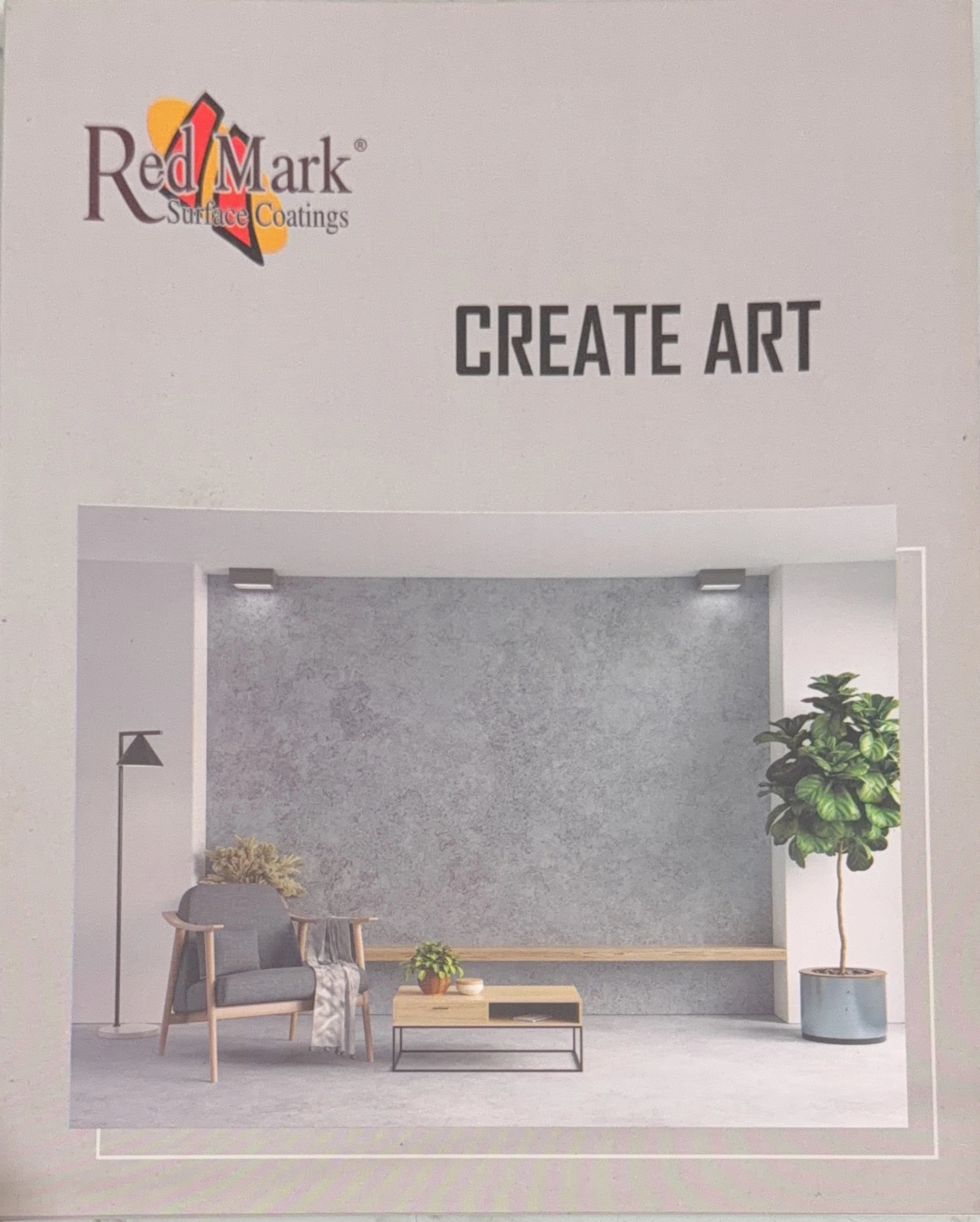Create Art textured finish in a contemporary interior